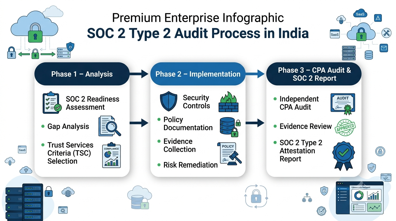 Get SOC 2 Type 2 certified with Univate Solutions India