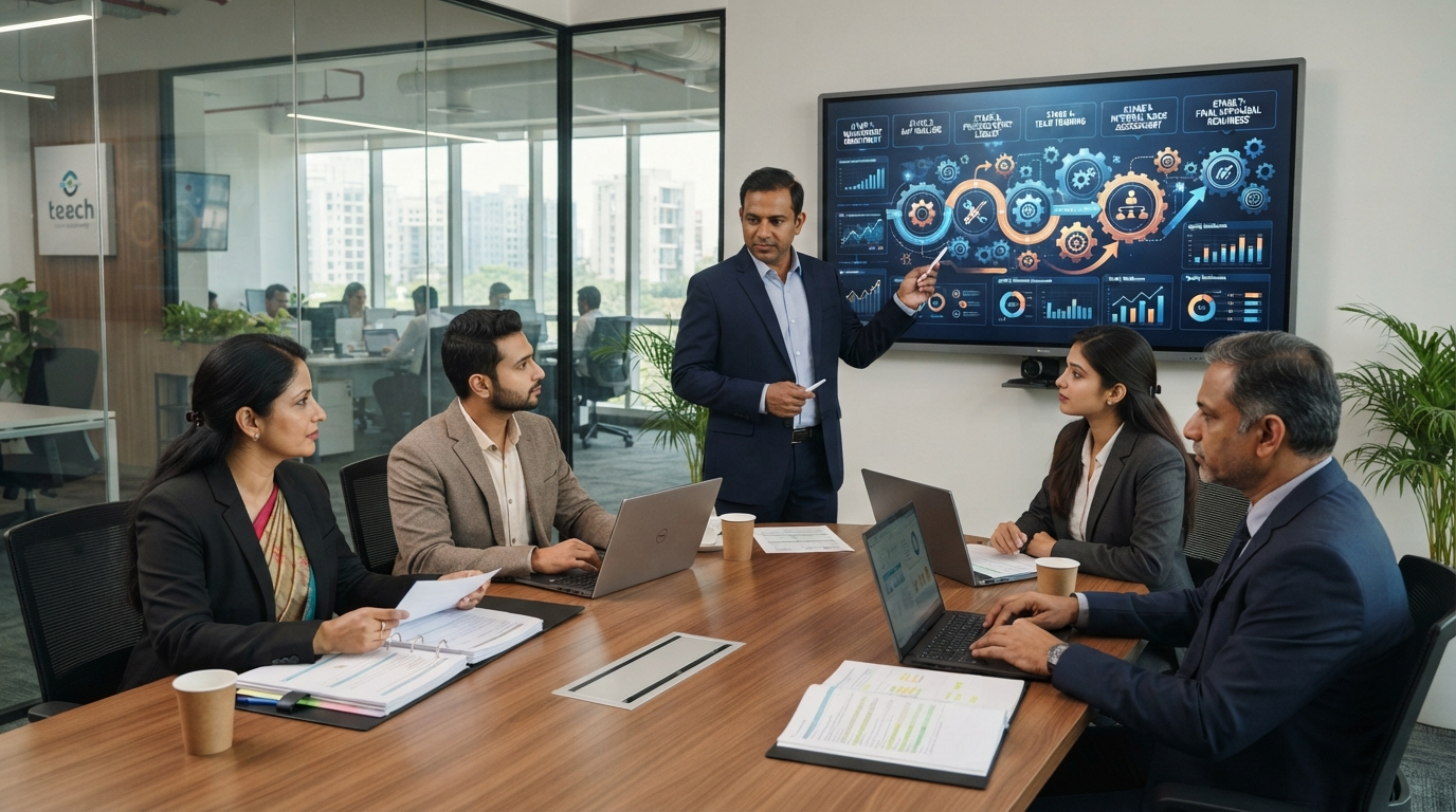 CMMI benchmark appraisal preparation roadmap