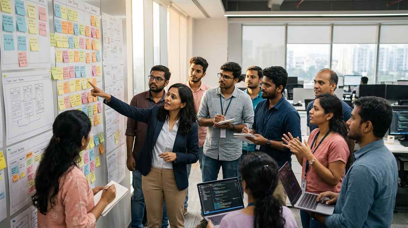 How the Appraisal Runs CMMI appraisal interview reviewing project evidence with project managers