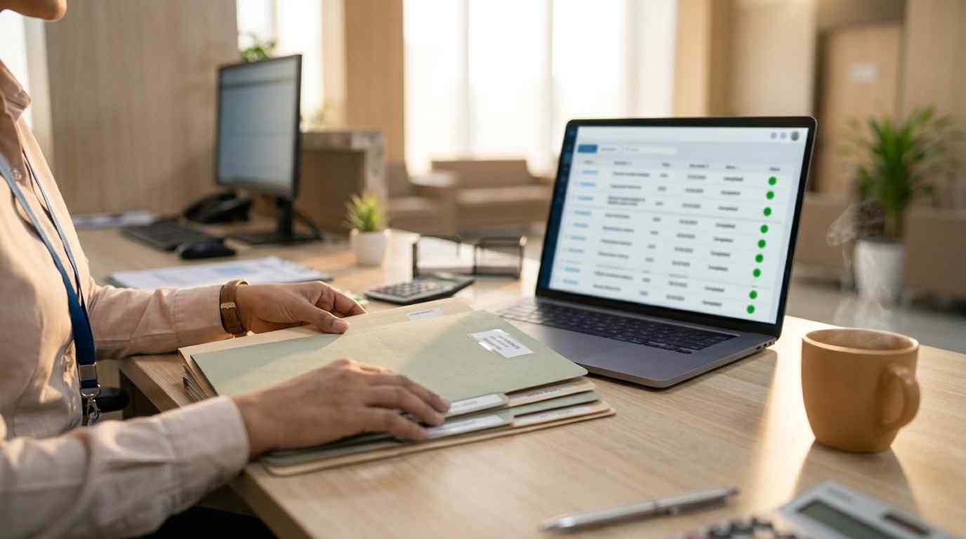 Why Healthcare Is Harder Than Most Sectors Hospital IT and administration team reviewing patient record systems