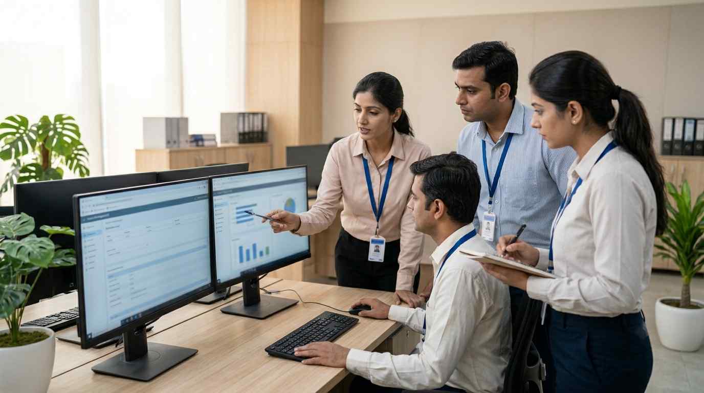 DPDP Act Compliance for Hospitals and Healthcare Providers in India Hospital admissions desk in India where patient personal data is collected